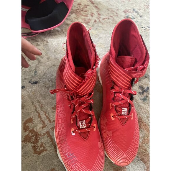 Under Armour Under Armour Highlight Franchise Jr Football 10.5 Great Shape - Picture 2 of 5